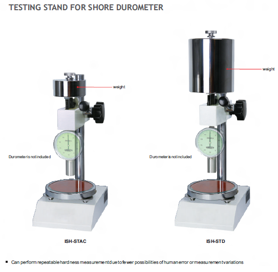 TESTING STAND FOR SHORE DUROMETER